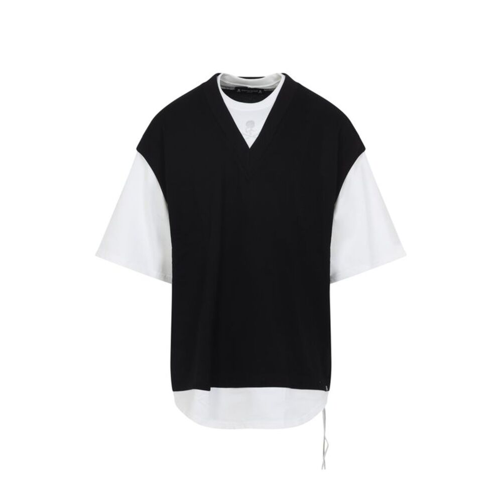 Mastermind Japan Layered Short Sleeves Vest Tee Men